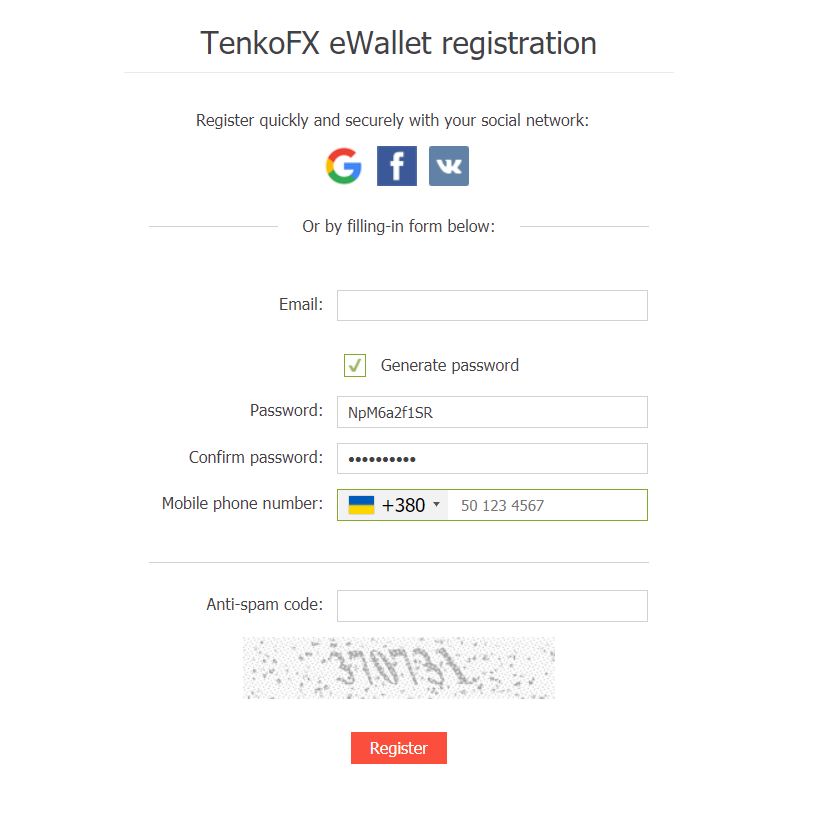 tenko fx registr